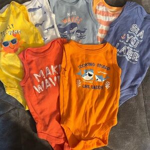Colorful Baby Onesies Set